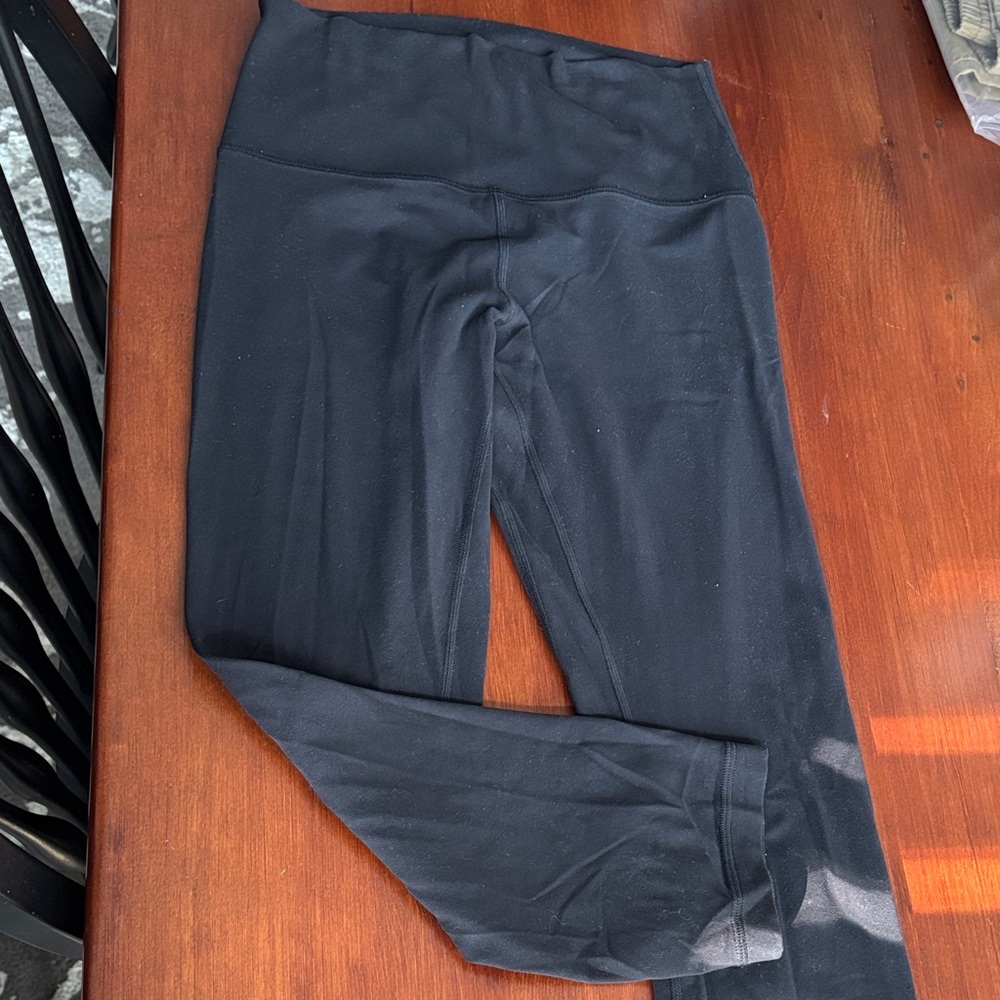 Lululemon Align Black High-Waisted Leggings - Size 6